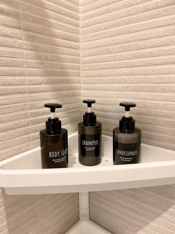Bathroom amenities at Trieste Luxury Apartment