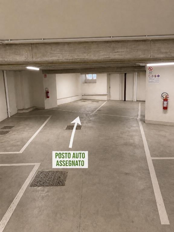 Assigned private parking space in the apartment garage